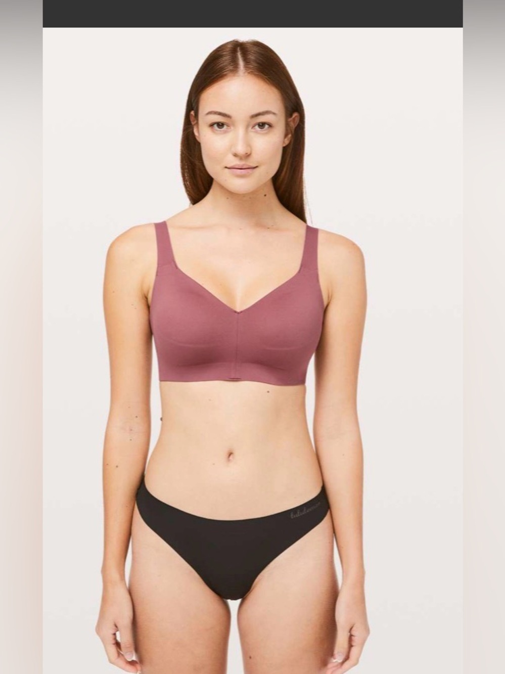 Lululemon Like Nothing Bra in Misty Merlot , size 34B - Picture 4 of 8